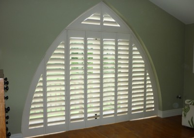 Cheshire - Gothic Arch – Portland Shutters