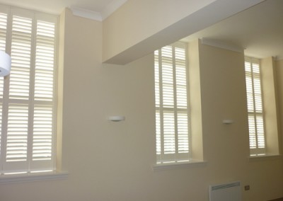 Plantation Shutters - Blackpool Full Height - Pure White